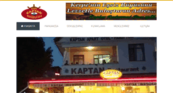 Desktop Screenshot of kerpekaptanrestaurant.com